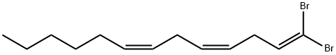 1,4,7-Tridecatriene, 1,1-dibromo-, (Z,Z)- (9CI)