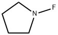 Pyrrolidine, 1-fluoro- Structure