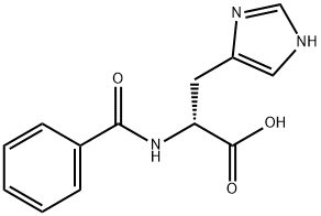 N-Benzoyl-D-histidine Struktur