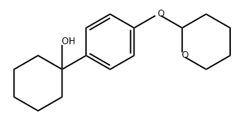 Cyclohexanol, 1-[4-[(tetrahydro-2H-pyran-2-yl)oxy]phenyl]-