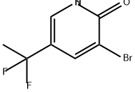 3-溴-5-(1,1-二氟乙基)吡啶-2(1H)-酮 结构式