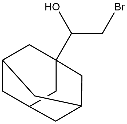1-(adamantan-1-yl)-2-bromoethan-1-ol Structure