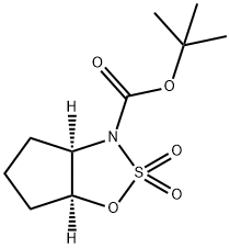 tert-butyl (3aR,6aS)-tetrahydrocyclopenta[d][1,2,3]oxathiazole-3(3aH)-carboxylate 2,2-dioxide