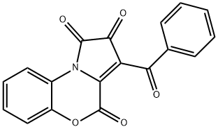 1H-Pyrrolo[2,1-c][1,4]benzoxazine-1,2,4-trione, 3-benzoyl-