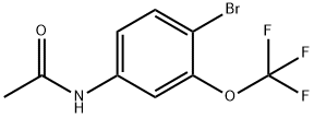 N-(4-bromo-3-(trifluoromethoxy)phenyl)acetamide Structure