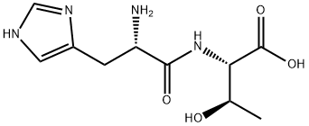 L-Threonine, L-histidyl- Structure