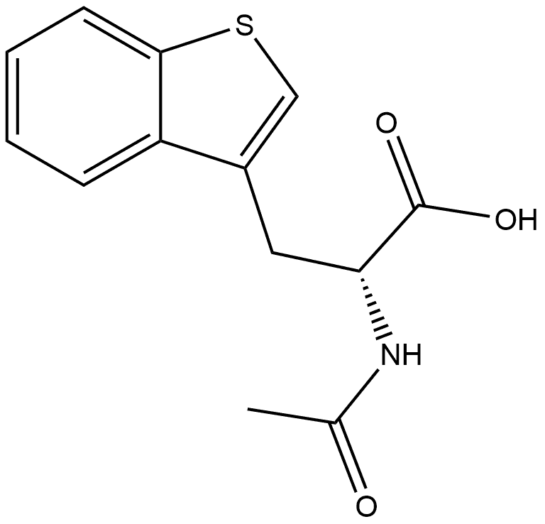 Benzo[b]thiophene-3-propanoic acid, α-(acetylamino)-, (αR)-