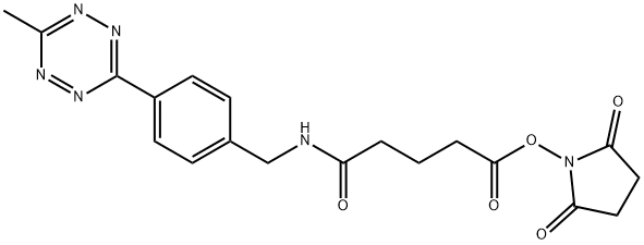 BZ-?甲基四嗪-琥珀酰亚胺酯, 1454558-58-7, 结构式