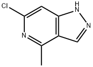 1H-Pyrazolo[4,3-c]pyridine, 6-chloro-4-methyl- Structure