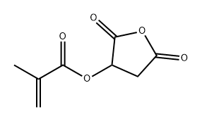 2-Propenoic acid, 2-methyl-, tetrahydro-2,5-dioxo-3-furanyl ester 结构式