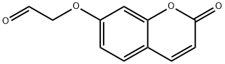 Acetaldehyde, 2-[(2-oxo-2H-1-benzopyran-7-yl)oxy]- Structure