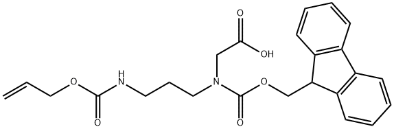 Glycine, N-[(9H-fluoren-9-ylmethoxy)carbonyl]-N-[3-[[(2-propen-1-yloxy)carbonyl]amino]propyl]-