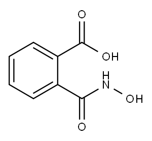 Benzoic acid, 2-[(hydroxyamino)carbonyl]- Structure