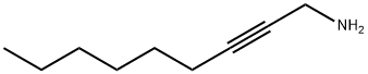 1-氨基-2-壬炔 结构式