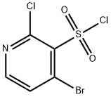 4-溴-2-氯吡啶-3-磺酰氯 结构式