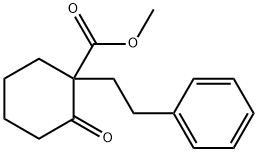 Cyclohexanecarboxylic acid, 2-oxo-1-(2-phenylethyl)-, methyl ester
