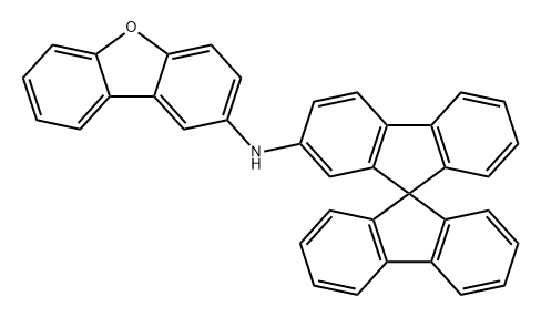 2-Dibenzofuranamine, N-9,9'-spirobi[9H-fluoren]-2-yl- 结构式