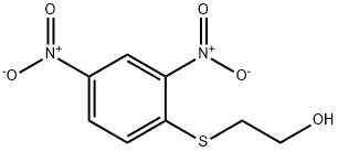 Ethanol, 2-[(2,4-dinitrophenyl)thio]- Struktur