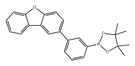 Dibenzofuran, 2-[3-(4,4,5,5-tetramethyl-1,3,2-dioxaborolan-2-yl)phenyl]-