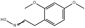 Benzeneacetaldehyde, 2,4-dimethoxy-, oxime Structure