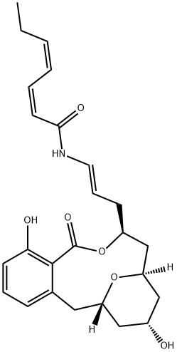 apicularen A, 220757-04-0, 结构式