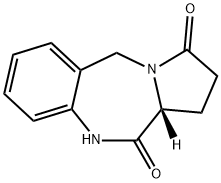 (R)-1,5,10,11A-四氢-3H-苯并[E]吡咯并[1,2-A][1,4]二氮杂卓-3,11(2H)-二酮, 2254419-02-6, 结构式