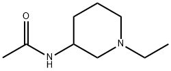 Acetamide, N-(1-ethyl-3-piperidinyl)- Structure