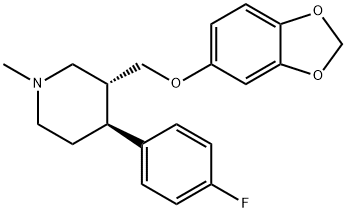 帕罗西汀 EP 杂质 (3R,4S) 结构式