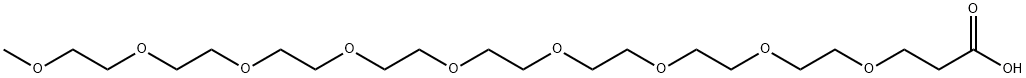 甲氧基-九聚乙二醇-丙酸, 2576495-35-5, 结构式
