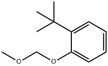 Benzene, 1-(1,1-dimethylethyl)-2-(methoxymethoxy)- Struktur