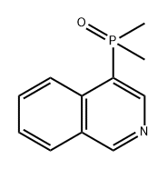 异喹啉-4-基二甲基氧化膦 结构式