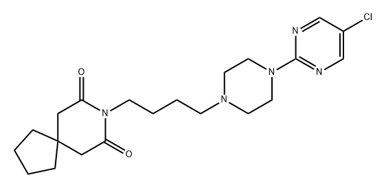 盐酸丁螺环酮EP杂质I, 2725354-99-2, 结构式