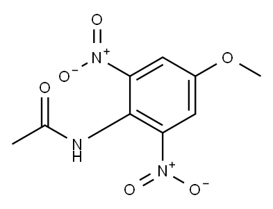 N-(4-Methoxy-2,6-dinitrophenyl)acetamide Structure