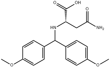 L-Asparagine, N-[bis(4-methoxyphenyl)methyl]-