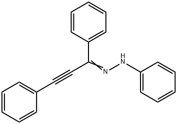 Propiolophenone, 3-phenyl-, phenylhydrazone (8CI) Structure