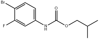 Carbamic acid, N-(4-bromo-3-fluorophenyl)-, 2-methylpropyl ester