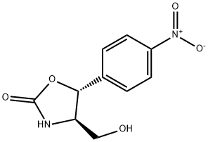 2-Oxazolidinone, 4-(hydroxymethyl)-5-(4-nitrophenyl)-, (4R,5R)-