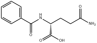 D-Glutamine, N2-benzoyl- Structure