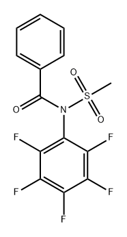 Benzamide, N-(methylsulfonyl)-N-(2,3,4,5,6-pentafluorophenyl)-