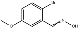 Benzaldehyde, 2-bromo-5-methoxy-, oxime Structure