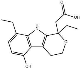 5-hydroxyetodolac 结构式