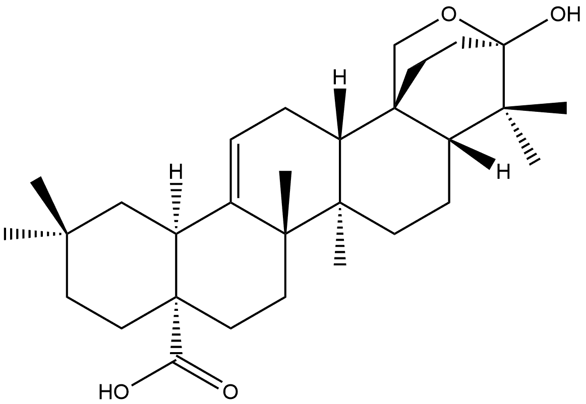 馬纓丹醇酸, 32303-26-7, 结构式