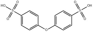 Benzenesulfonic acid, 4,4'-oxybis- Struktur