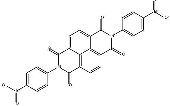 2,7-双(4-硝基苯基)苯并[1MN][3,8]菲咯啉-1,3,6,8(2H,7H)-四酮, 332846-66-9, 结构式