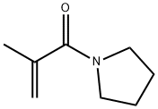 2-Propen-1-one, 2-methyl-1-(1-pyrrolidinyl)- Structure