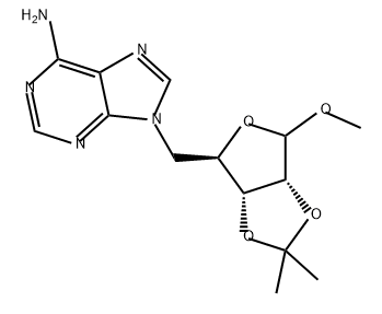 D-Ribofuranoside, methyl 5-(6-amino-9H-purin-9-yl)-5-deoxy-2,3-O-(1-methylethylidene)-