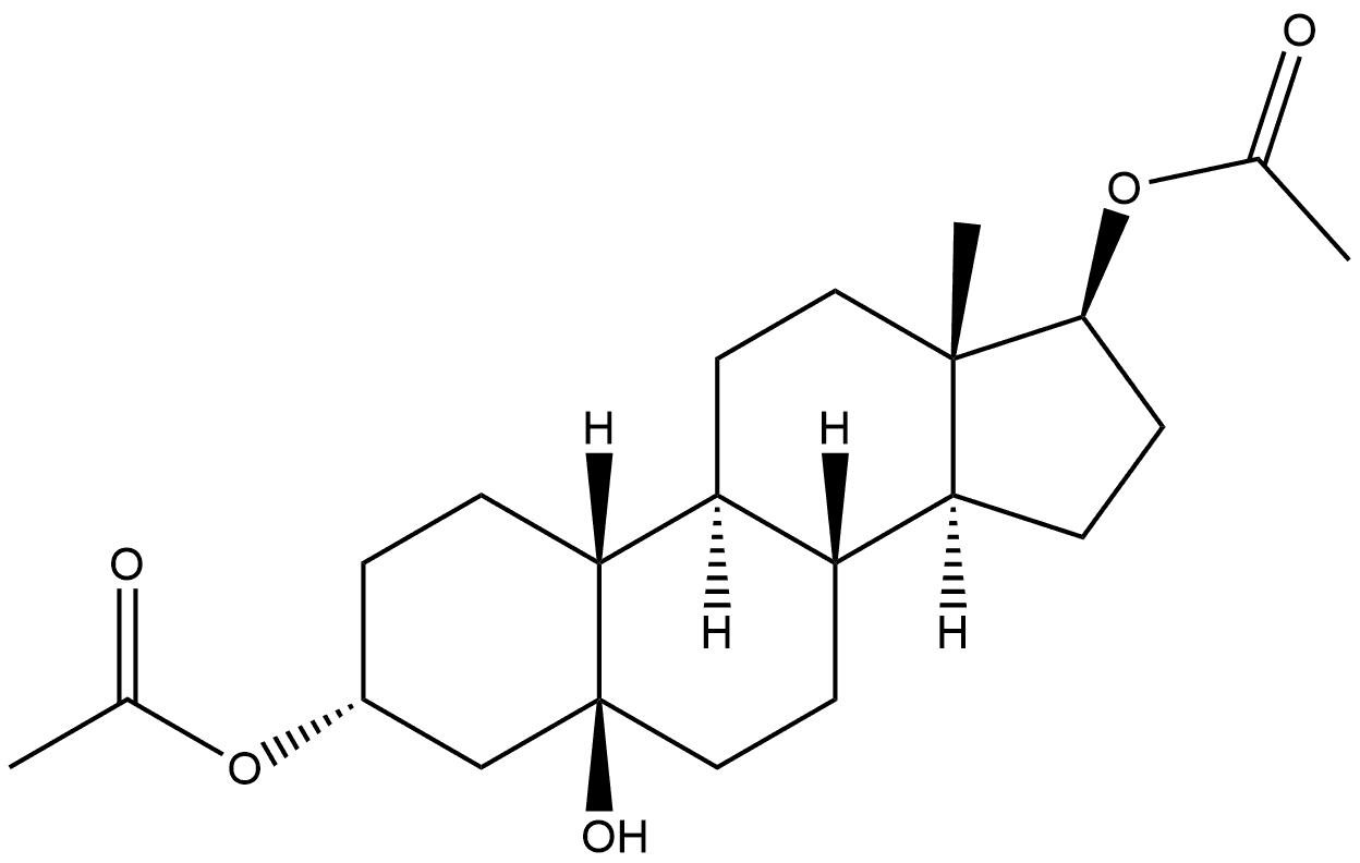 Estrane-3,5,17-triol, 3,17-diacetate, (3α,5β,17β)- (9CI)