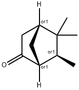 rel-(1R*,4R*)-5,5,6β*-トリメチルビシクロ[2.2.1]ヘプタン-2-オン 化学構造式