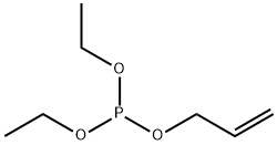 Phosphorous acid, diethyl 2-propen-1-yl ester Structure