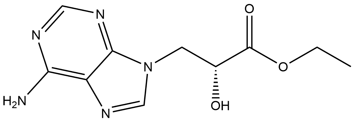 ethyl (R)-3-(6-amino-9H-purin-9-yl)-2-hydroxypropionate